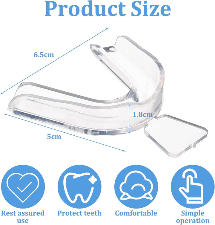 6Pcs Teeth Whitening Gum Shield Teeth Whitening Trays Teeth Whitening Mouth Trays Mouth Guard for Teeth Grinding Teeth Retainers Teeth Grinding Guard for Teeth Whitening Grinding Protecting