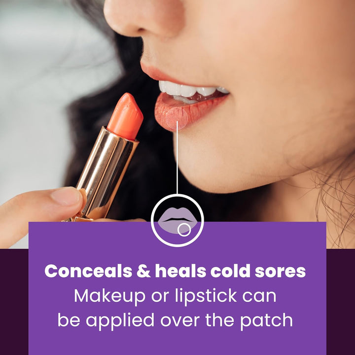Cold Sore Discreet Healing Patch - a Patch That Protects and Conceals Cold Sores - 15 Count