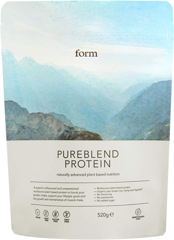 Pureblend Protein - Unflavoured and Unsweetened Vegan Protein Powder - 15G of Plant Based Protein per Serving. Perfect for Your Smoothies, Cooking and Baking.