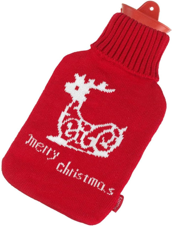 ® Hot Water Bottle with Soft and Cuddly Cover XXL with 2 Litre Volume for Long-Lasting Warmth; 100% Natural Rubber. (Without Cover)