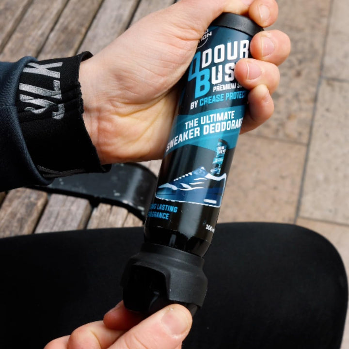 Odour Buster Shoe Deodoriser Spray - Eliminates Trainer & Shoe Odours - Perfect for Football Boots & Smelly Shoes - anti Odour Freshener