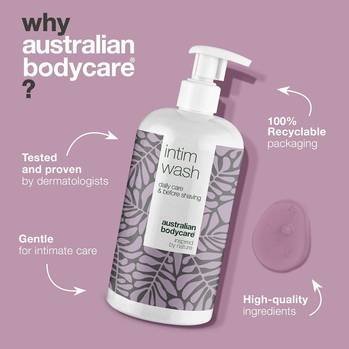 Intimate Care Wash for Women – Infused with Natural 4-Terpineol, Known from Tea Tree Oil | Relieves Itching, Prevents Odor & Supports Intimate Hygiene