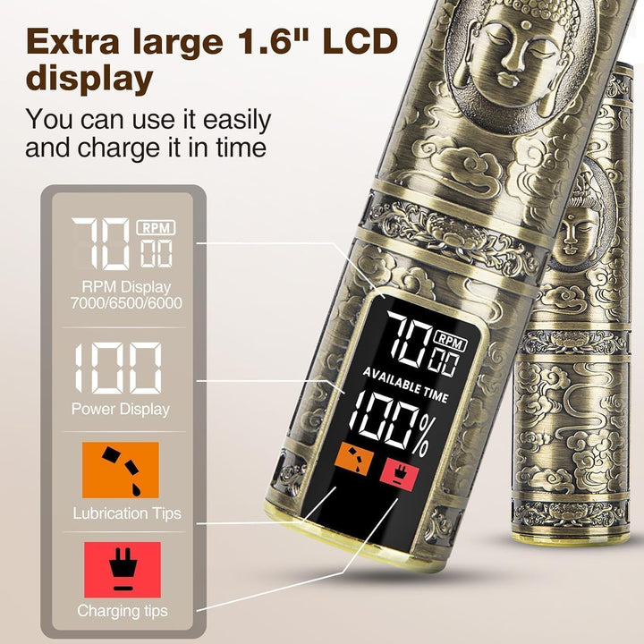 Upgraded Hair Clipper for Men, Hair Trimmer Shaver with LCD Display, Professional Beard Trimmer Barber Clippers Cordless Detailer Trimmer, Long-Lasting Battery Clippers for Haircuts, Gifts for Men