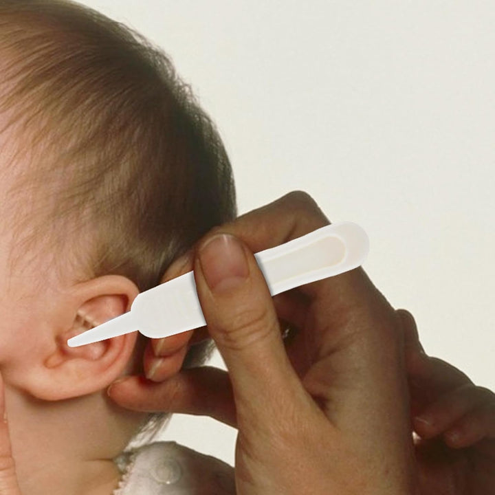 Nose Cleaning Tweezers, Kid Booger Picker - round Head Ear Nose Cleaner Clip - Booger Remover with Transparent Lid for Sticky and Dried Boogers in Children