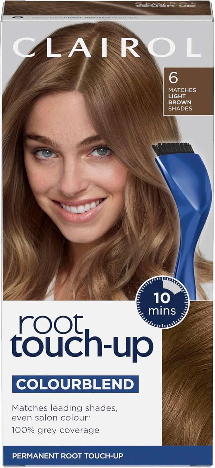 Root Touch-Up Permanent Hair Dye, 5 Medium Brown