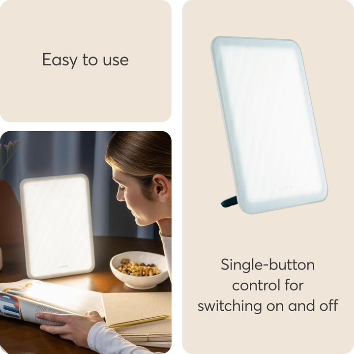 Vitamin L, Slim Light Box for Effective SAD Light Therapy, White
