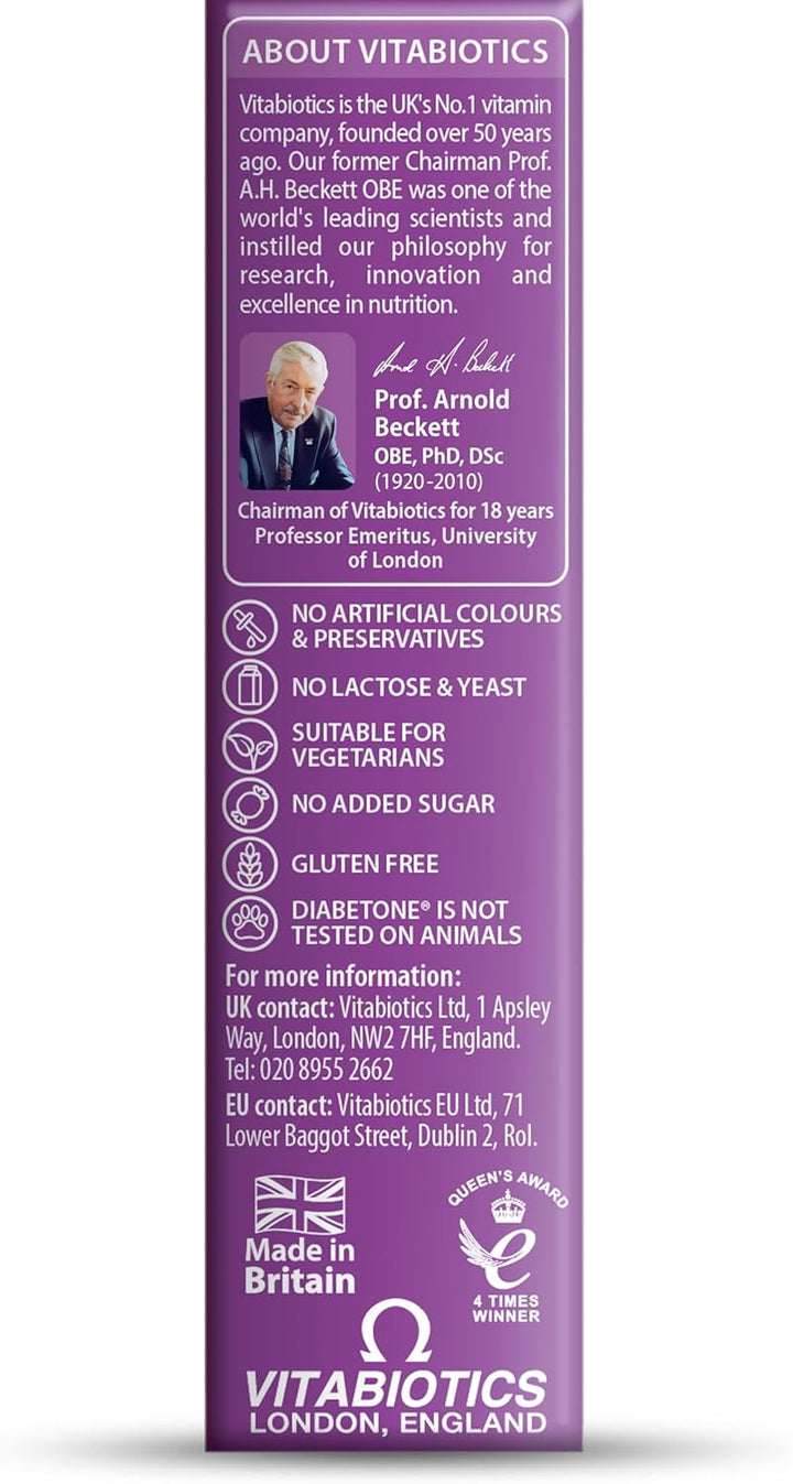 Original Formula Supports Glicemia Control and Diabetes Management Supplement - 30 Tablets, 30-Day Supply, by