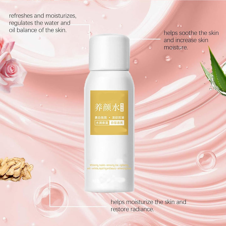 New Enhancing Toner Spray,Multi Action Whitening Spot Cream,Blemish Care Support,Nourishing Moisturizer,Suitable for All Skin Types