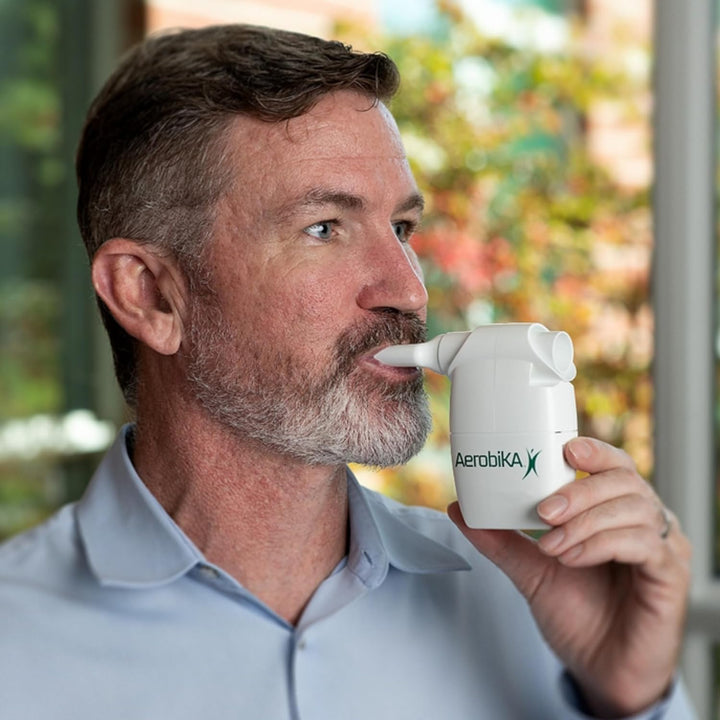 OPEP Natural Phlegm and Mucus Clearance Device - Lung Exercise Therapy Unblocks and Expands Airways Helping to Improve Breathing and Reduce Cough