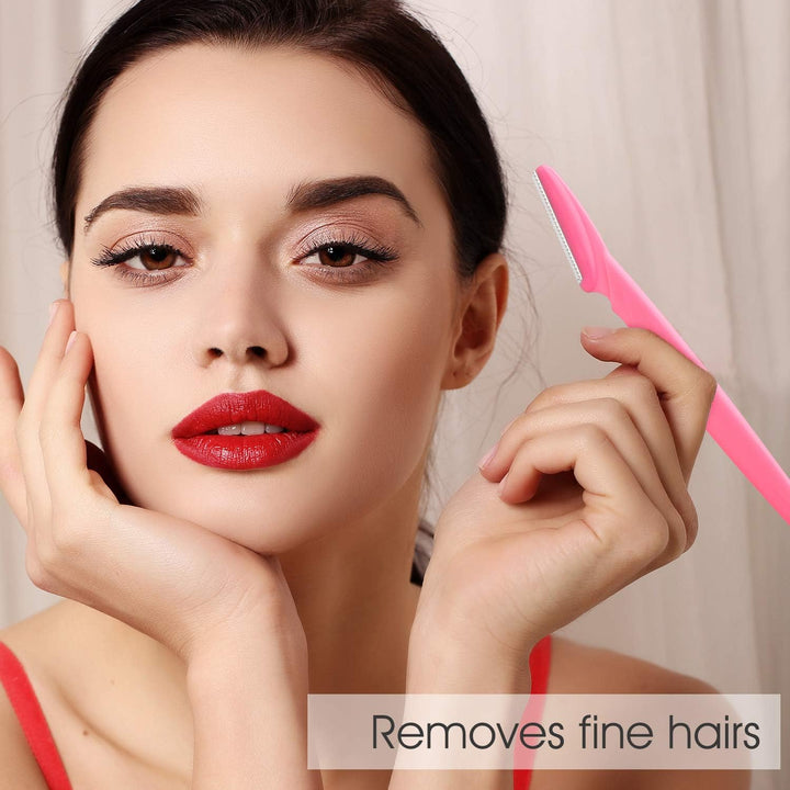 20Pieces Eyebrow Razor Face Razor Shaper for Precisely Triming and Shaping Facial Hair Women'S Trimmer Shaving Grooming Kit