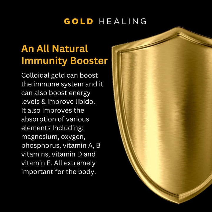 True COLLOIDAL Gold 500Ml - 99.99% 24Ct Pure Gold, Superior Concentration, High 60Ppm Made in the UK