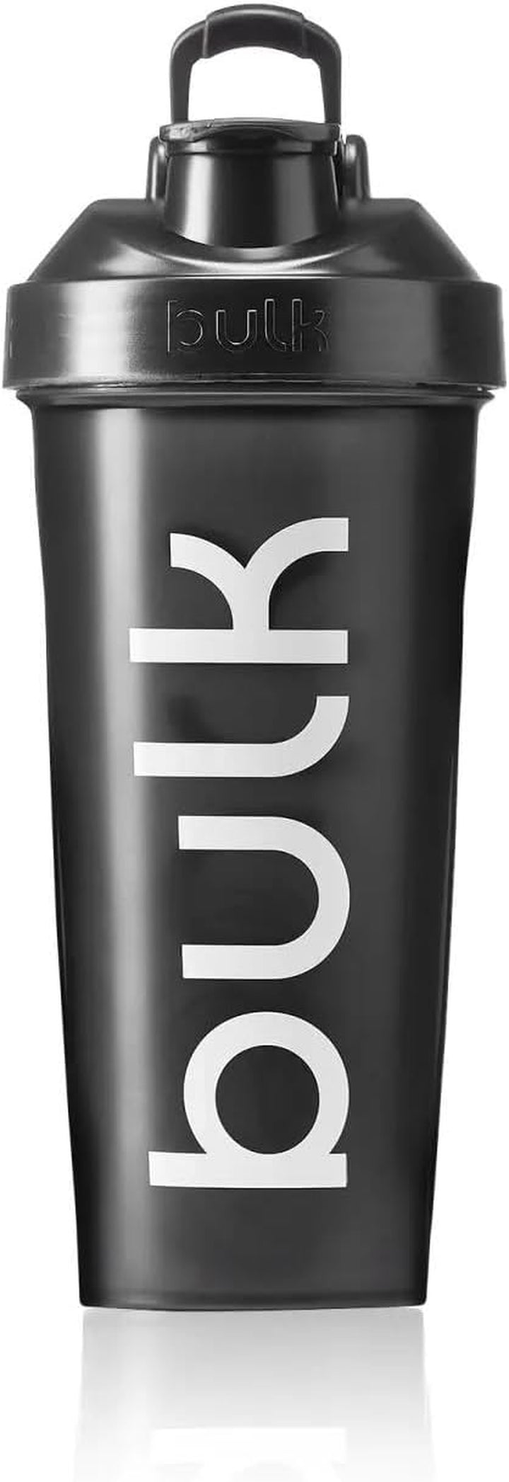 Iconic Shaker Bottle, 750Ml, Gunmetal Black, Leak-Proof, Bpa-Free, Wire Mixing Ball for Lump-Free Shakes, Convenient Carry Handle, Transparent Fill Level, Dishwasher Safe