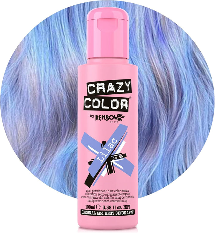 Vibrant Vermillion Red Semi-Permanent Hair Dye. Highly Pigmented Scarlet Red Conditioning & Oil Nourishing Vegan Formula | No Bleach or Ammonia | 100Ml