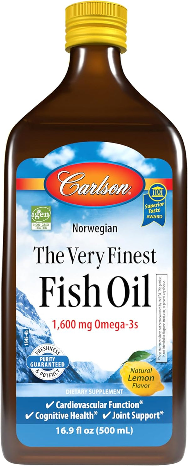-Fish Oil Lemon 16.9Fl O