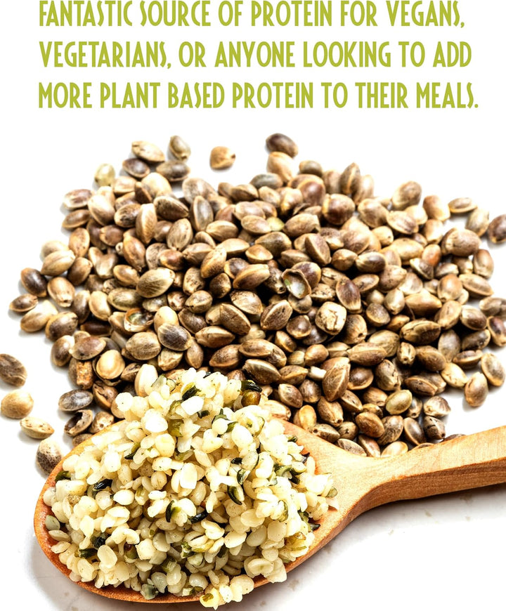 Organic Hemp Seed Protein Powder 300G by  – Raw, Plant-Based Superfood – High Protein, High Fibre, Low Fat – Vegan, Gluten-Free, Omega-3 Rich – EU Grown – Smoothies, Baking, Cooking