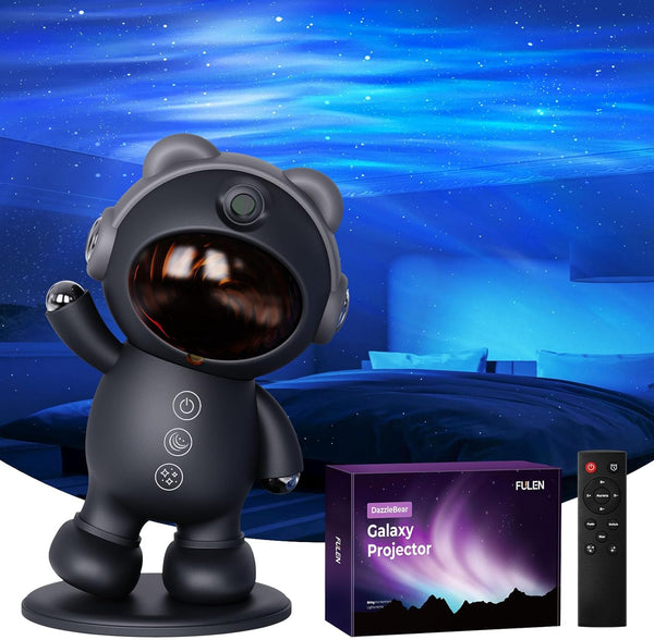 Galaxy Projector Bedroom Decor,Star Projector Night Light,Sensory Lights Ceiling Projector, LED Lights for Teens Room Decor, Black