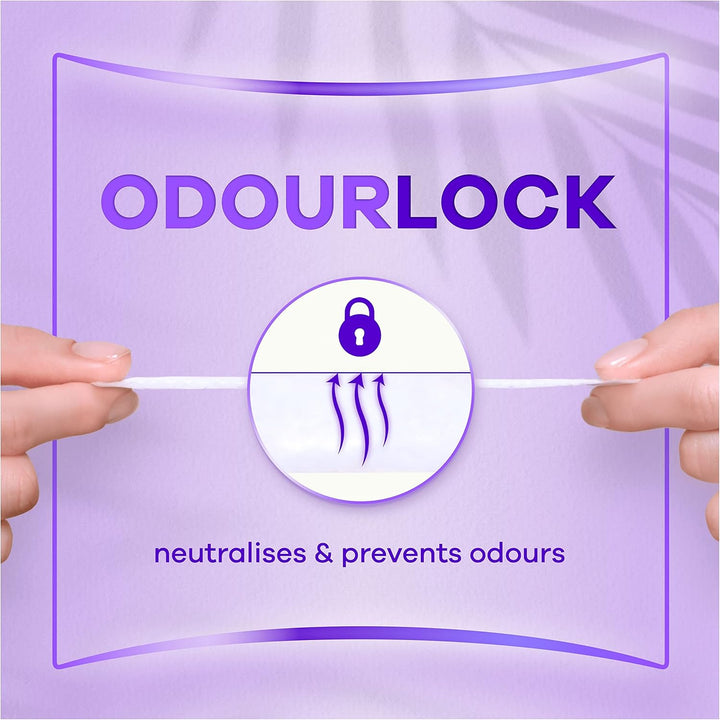 Daily Fresh Normal Panty Liners 54 Liners, Odour Lock, Feel Nothing but Fresh & Protected, Pack of 4