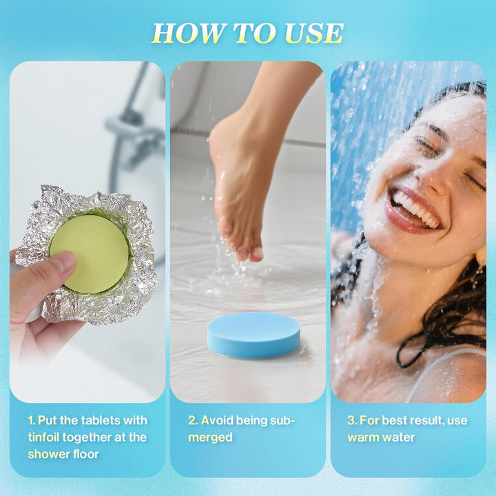 Bulk Shower Steamers Aromatherapy – Self Care Gift Set with 8PCS Unique Scented Shower Bombs. Natural Organic Melts for Women Mother'S Day, Shower Fizzies for Bathroom Relaxing and Moisturizing Spa