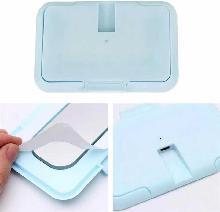 Baby Wipe Warmer,Portable USB Wet Wipe Heater for Babies,High Efficiency Heating (Blue)