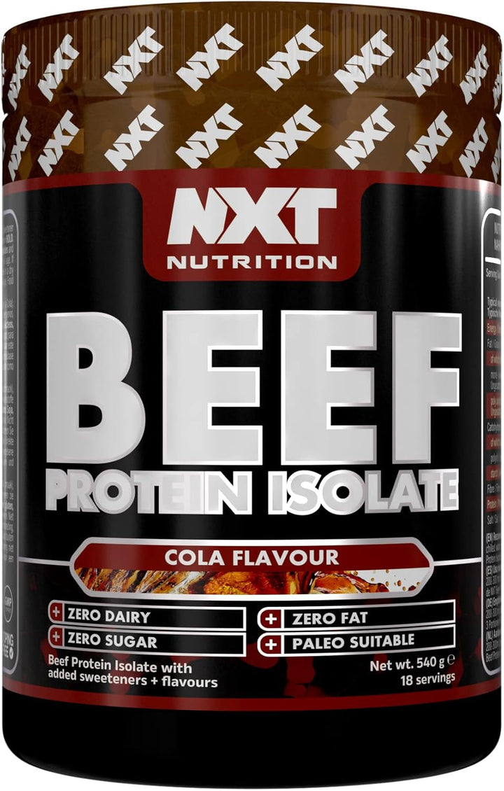 NXT Beef Protein Isolate 540G - High Protein Powder in Natural Amino Acids - Paleo, Keto Friendly - Dairy and Gluten Free | 540G (Pineapple)