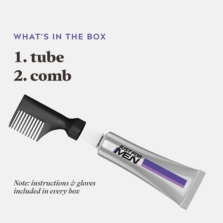 Touch of Grey, Black Hair Dye for a Natural Salt & Pepper Look, T55