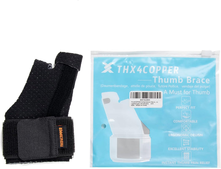 Reversible Thumb & Wrist Stabilizer Splint for Trigger Finger, Pain Relief, Arthritis, Tendonitis, Sprained, Carpal Tunnel, Breathable