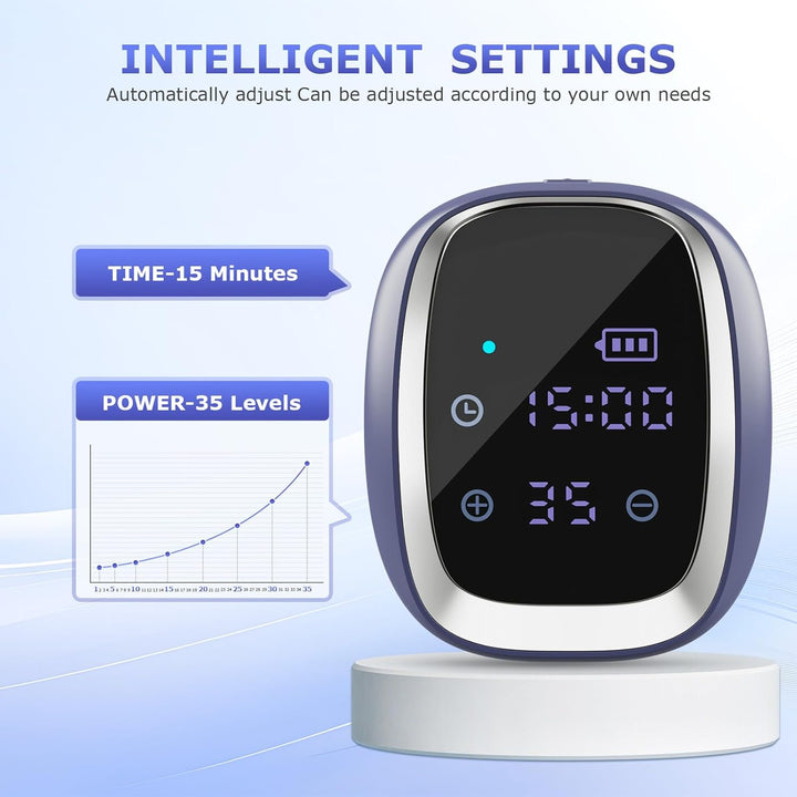 Sleep Aid Device for Adults Anxiety Relief, Hypnotic Muscle & Nerve Device with Ear Clips, CES Treatment Improve Deep Sleep, Portable Micro Current Instrument for Insomnia, Stress Reduction