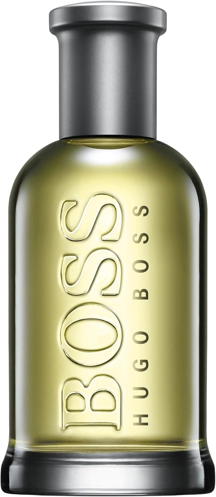 BOSS Bottled Aftershave for Him - Woody Scent with Notes of Apple, Cinnamon and Wood - Light Longevity - 50Ml