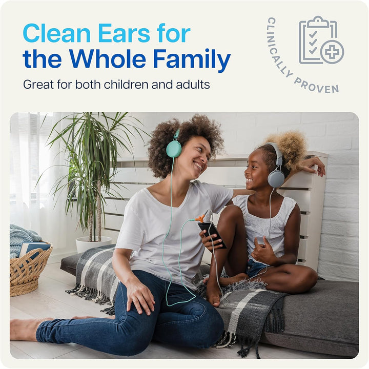 Cleanears | Fast-Acting Ear Wax Removal Spary | Breaks down & Dissolves Earwax in Just 1 Treatment | Clinically Proven to Be 300% More Effective W/Mineral Oil | Gentle & Safe | 15ML