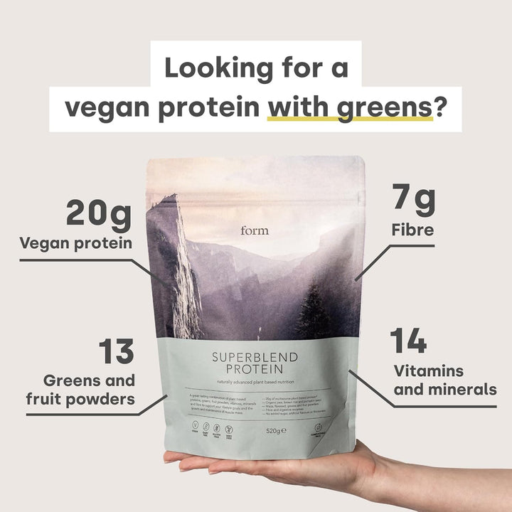 Superblend - Vegan Protein Powder, 20G Plant Protein (Vanilla)