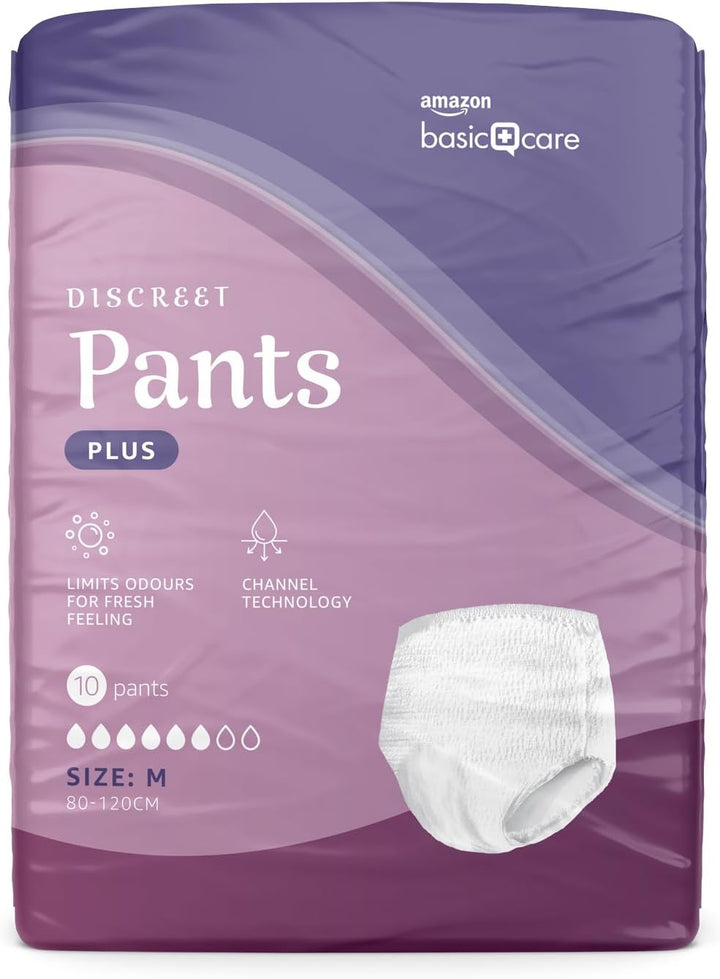 Lady Pants plus Medium – 28 Count (4 Packs of 7), White