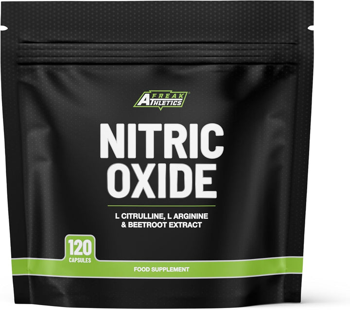 Nitric Oxide Supplements for Men & Women, L-Arginine, L-Citrulline, Beetroot Extract - Nitric Oxide Capsules - Supports Circulation, Endurance & Recovery - 120 Capsules