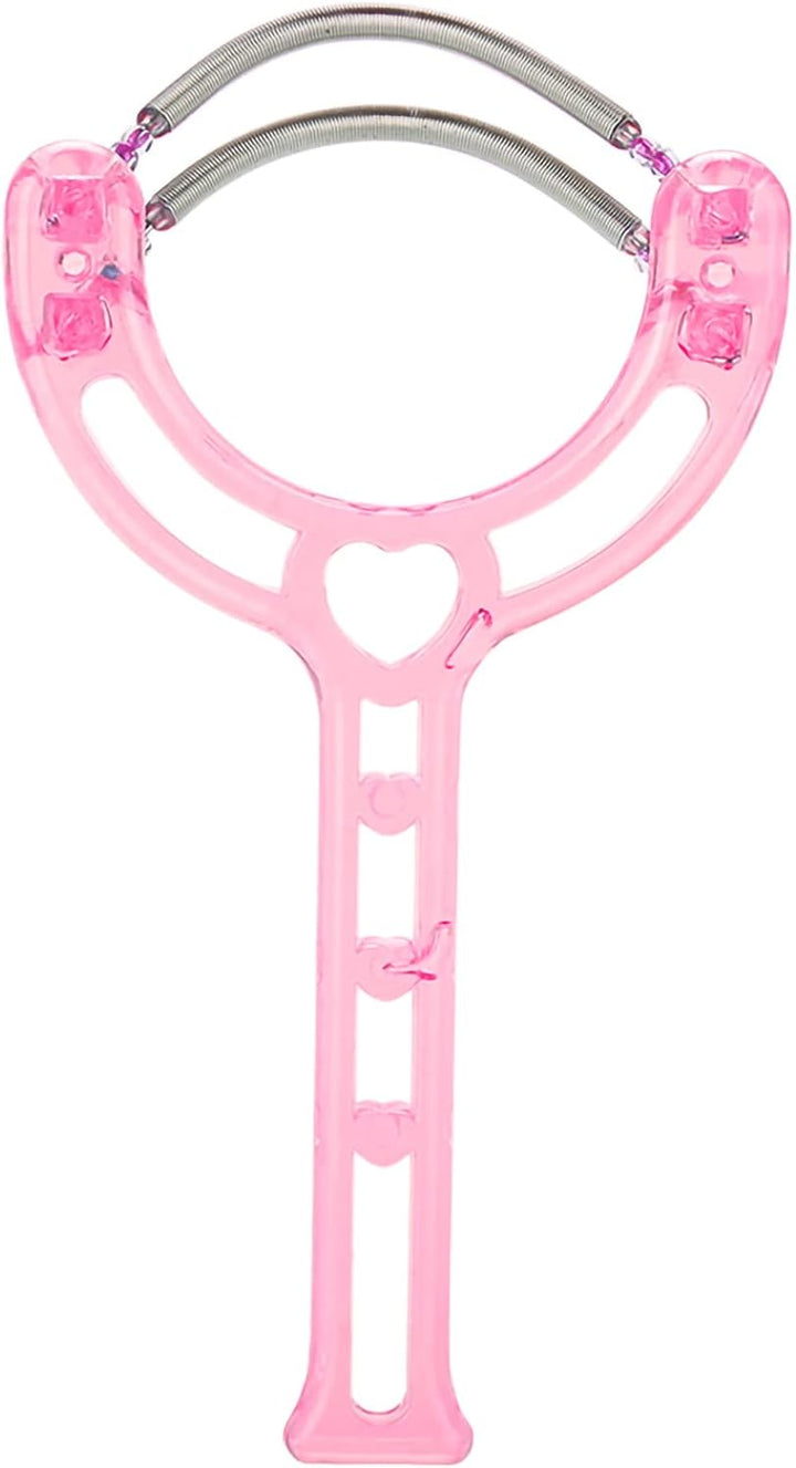 2 Colors Portable Face Lips, Hair Epilator Removal Plastic Spring Device Beauty Tool, 11.5 X 6 X 2Cm (Green)