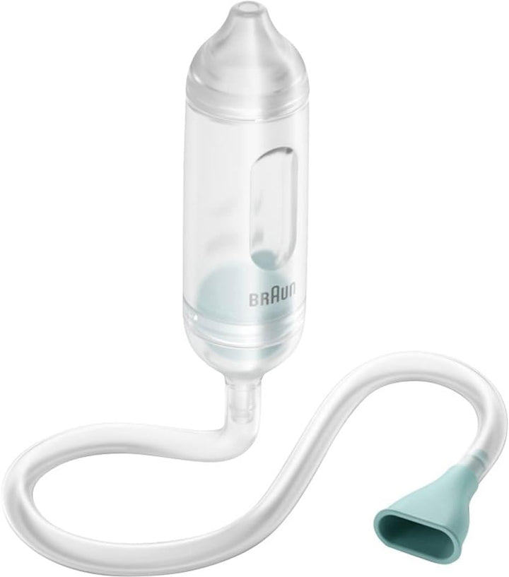 Nasal Aspirator 1 - Mucus Remover - Blocked Nose Relief - Electric Suction Power - Two Suction Levels - 2 Nose Tip Sizes - Newborn, Baby, and Child Friendly - Dishwasher Safe - BNA100