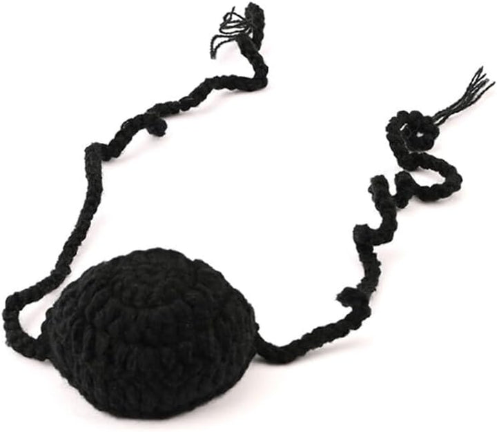 Knitted Nose Cover Cold Weather Windproof Warmer Portable Fishing Skiing Running Safety Nasal Protector Outdoor, Black