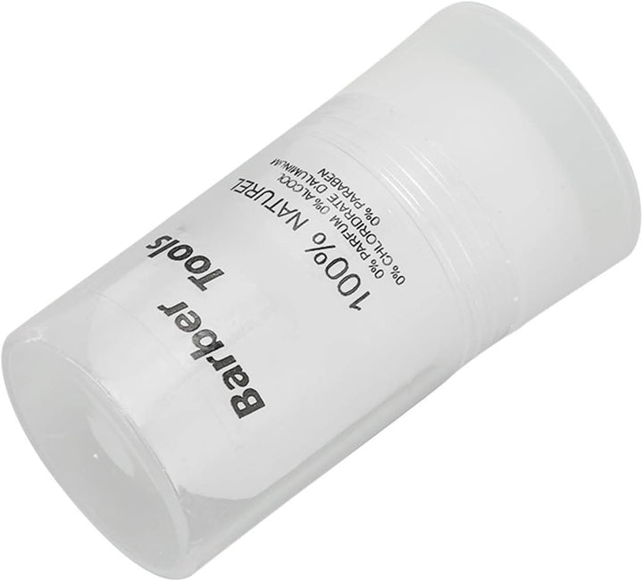 Alum Block for Shaving, Skin Soothing Stick 3.5Oz Portable with Protective Lid after Shave Alum Stick for Post Shave Care