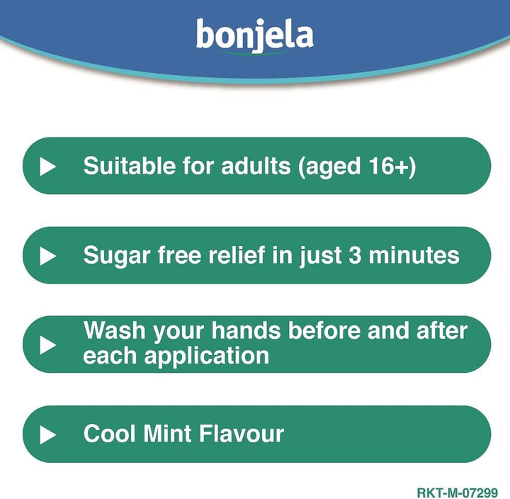 Adult Gel 15G - Mint Oral Pain Relief for Mouth Ulcers, Cold Sores, Dentures - Fast 3-Minute Action, Fights Infections, Medication for Quick Comfort