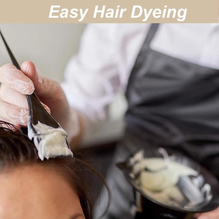 Hair Coloring Brush, 4 Pcs Hair Dye Brush, Hair Dye Brush Set, Hair Dyeing Comb Brush, Applicator Tools, for DIY Hair Coloring