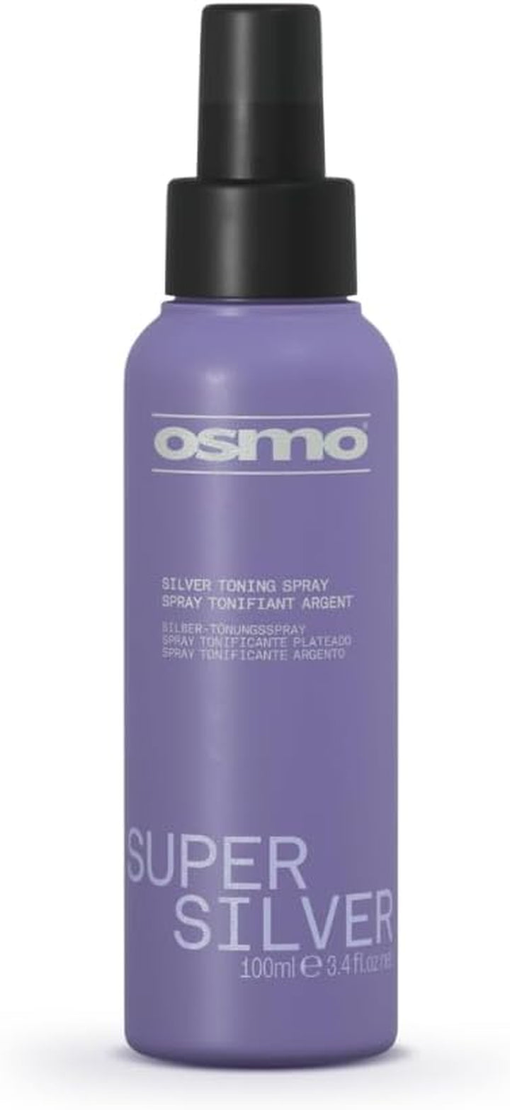 Super Silver Toning Spray | Violet Nourishing Leave-In Treatment | Blonde Toner | Vegan. 100Ml.