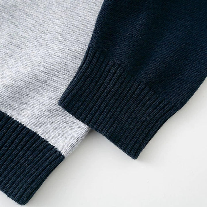 Boys Sweater Cardigan Zip up Knit Jacket Top Outerwear Casual Outfits for Toddlers and Kids