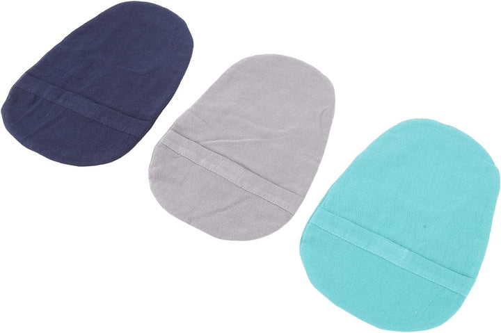 Ostomy Bag Covers, Pack of 3 Colostomy Bag Covers Washable Detachable Dust Proof Mixed Colors Protective Ostomy Pouch Liner for Men Women Ileostomy Urostomy