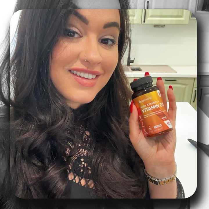 Vitamin D3 4000IU | 400 Tablets | 1+ Year Supply | 6Mm Micro Vitamin D Tablets | Easy to Swallow VIT D | One a Day Supplement | Made in the UK | Magnesium Stearate-Free | Vegetarian Friendly