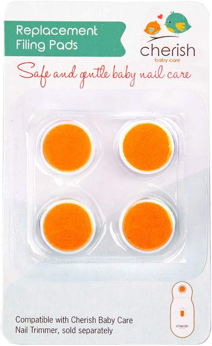 Award-Winning Electric Baby Nail File - Automatic Safety Stop, Baby Nail File Electric with 4 Filing Pads from 0 to 12+ Months, Includes Travel Case