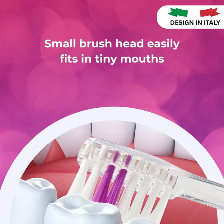 Disney Princess Flashing Toothbrush for Kids with 2 Minute Flashing Light, Comfortable Handle Grip, Soft Rounded Bristles and Suction Cup for Upright Storage for Children Ages 3+