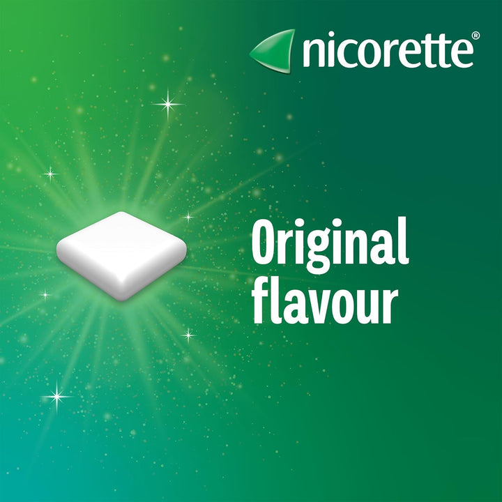 4Mg Gum Original Flavour (210 Pieces), Discreet Stop Smoking and Stop Vaping Aid to Help You Quit for Good, Tackle Cravings and Withdrawal Symptoms, Nicotine Gum (Quit Smoking or Vaping)