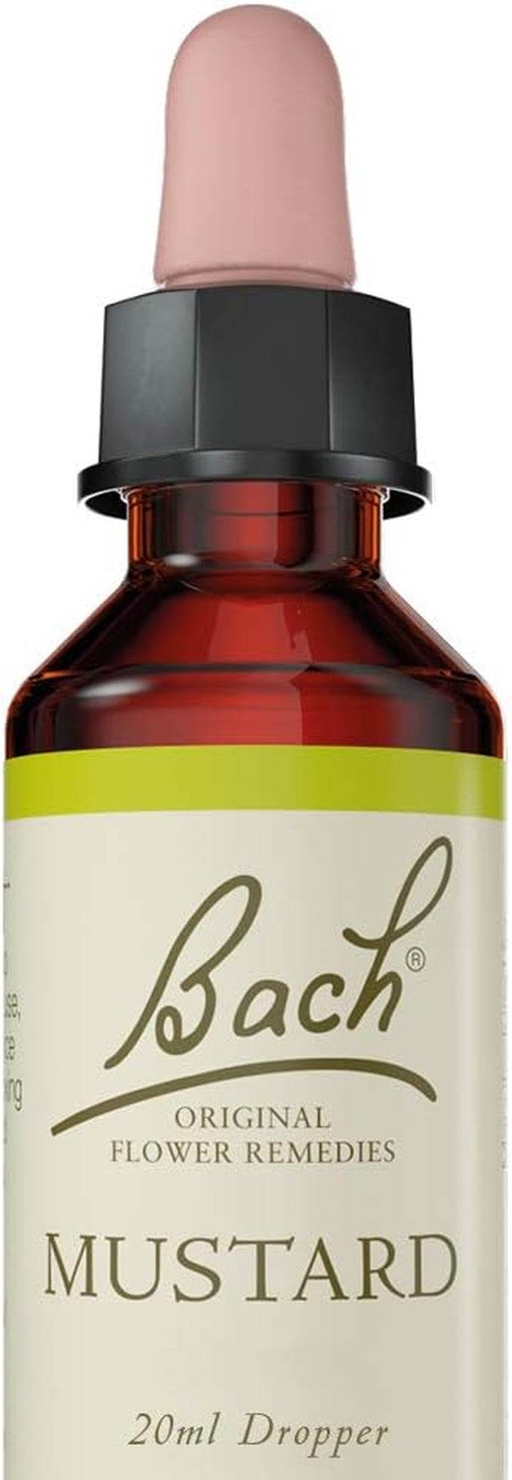 Bach Original Flower Remedies (Mustard) Live the Day, Stay Joyful, Emotional Wellness, Natural Flower Essence, 20Ml