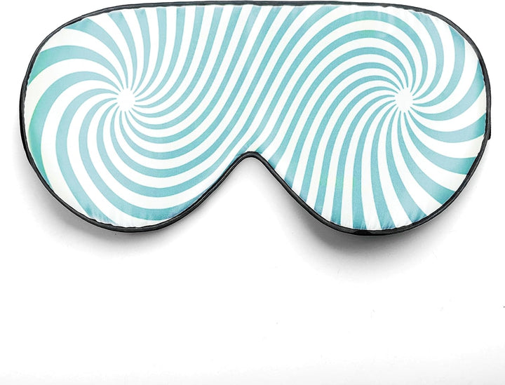 100% Silk Sleep Mask with Adjustable Strap,Comfortable and Super Soft Eye Mask Ultimate Sleeping Aid,Blindford Golden Moon