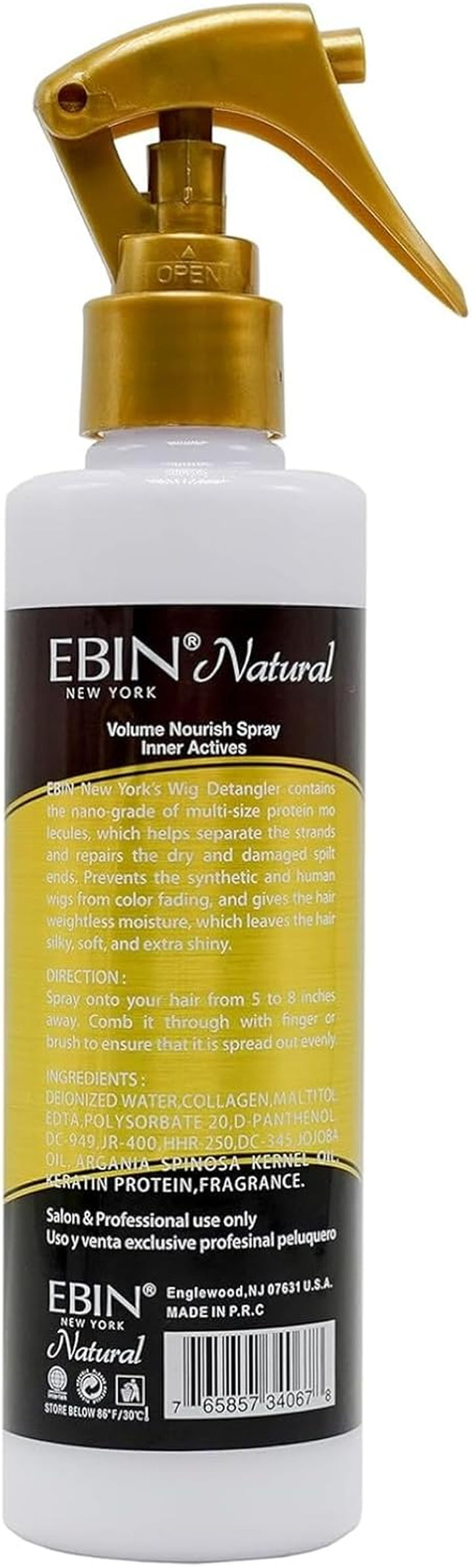 5 Second Detangler for Wig 8.5 Oz / 250Ml