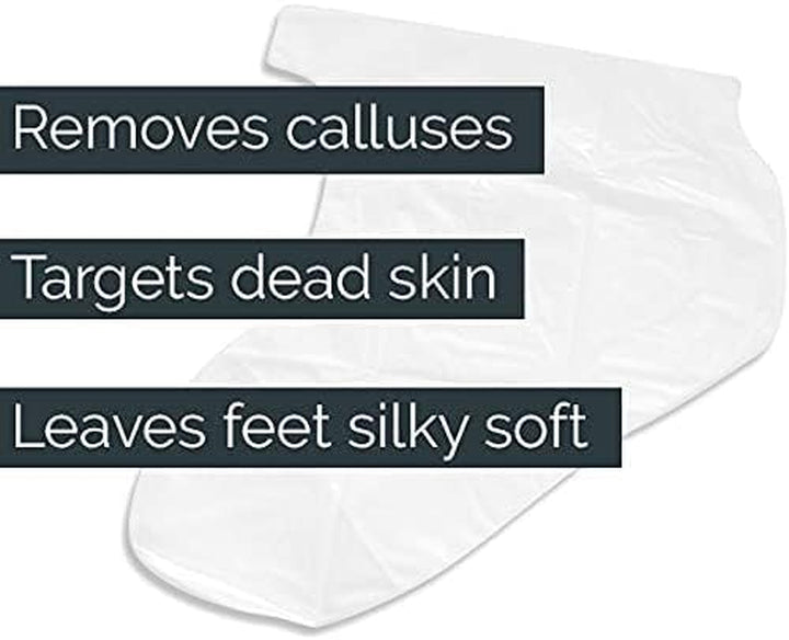 Foot & Callus Peel Mask Exfoliating Socks for Cracked Heels & Dead Skin Vegan Foot Care for Soft, Smooth Feet Multi Award Winning Brand
