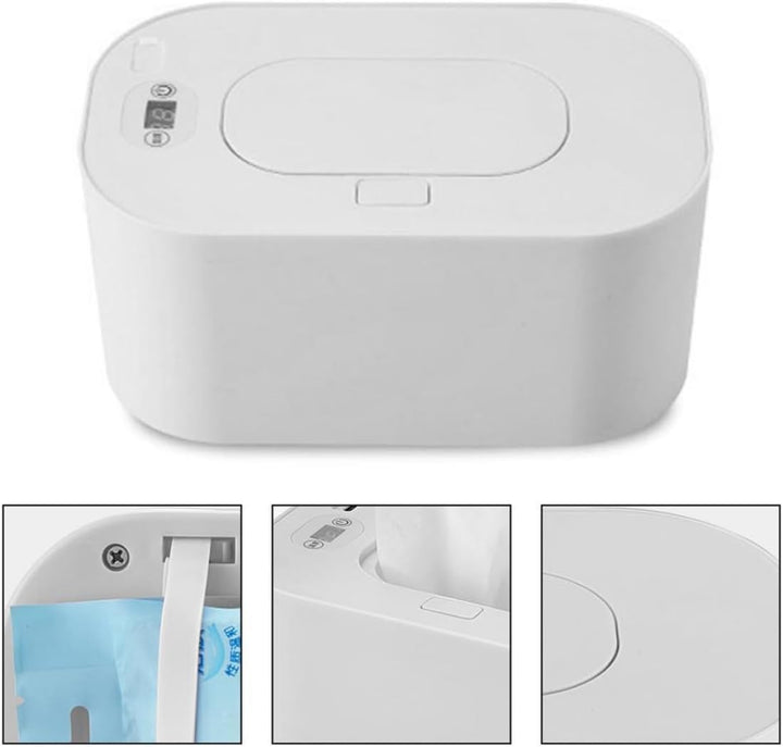 Wipe Warmer for Babies Wet Wipes Heater Portable Usb Powered Wet Tissue Dispenser Indoor Outdoor Towel Warmers
